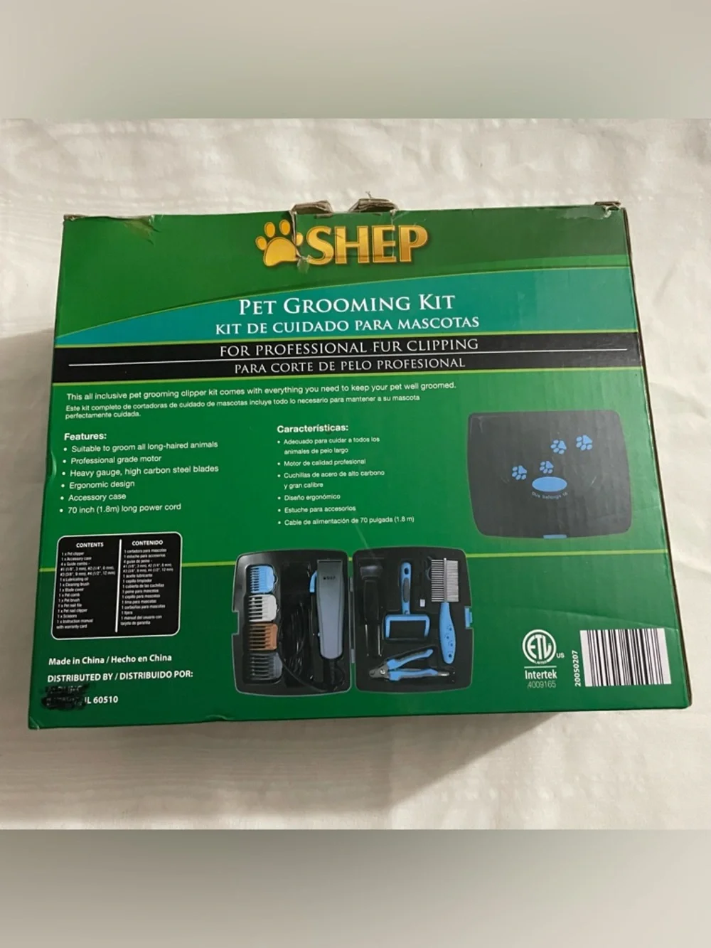 Shep Pet Groomer Kit For Professional Fur Clipping